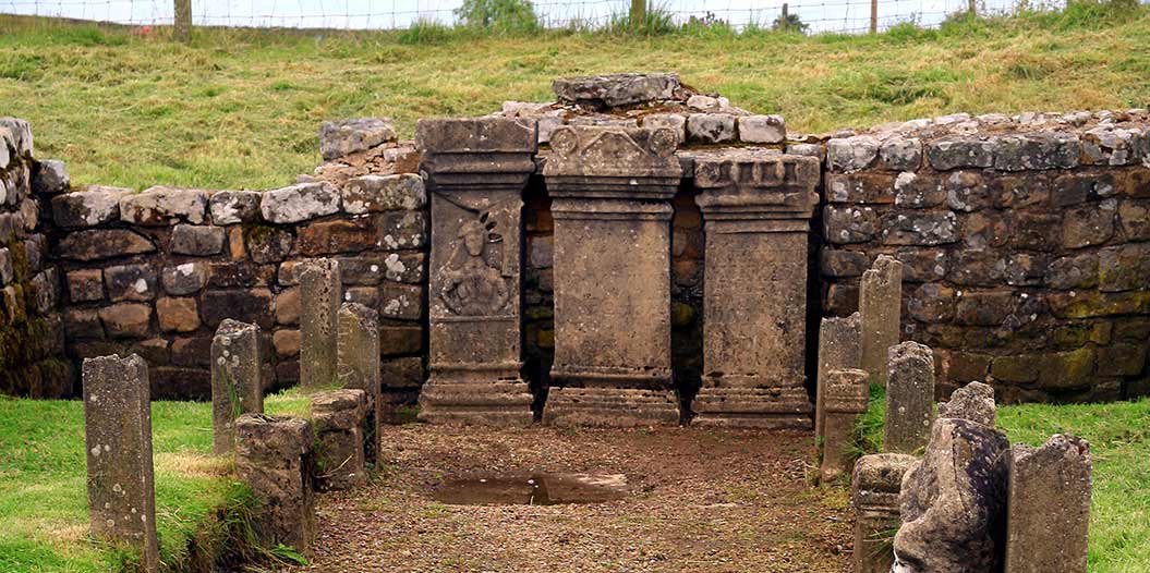 famous hiking trail of Hadrian's Wall with Sherpa Expeditions