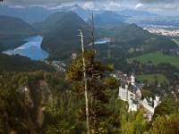 View from the walking path beyond the bridge above Neuschwanstein Castle |  <i>Will Copestake</i>