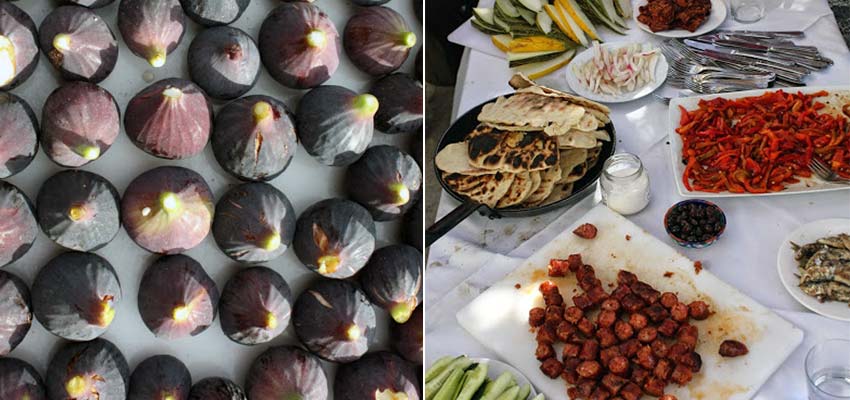 Delicious spanish food in the Alpujarras_Sherpa Expeditions walking holidays in spain