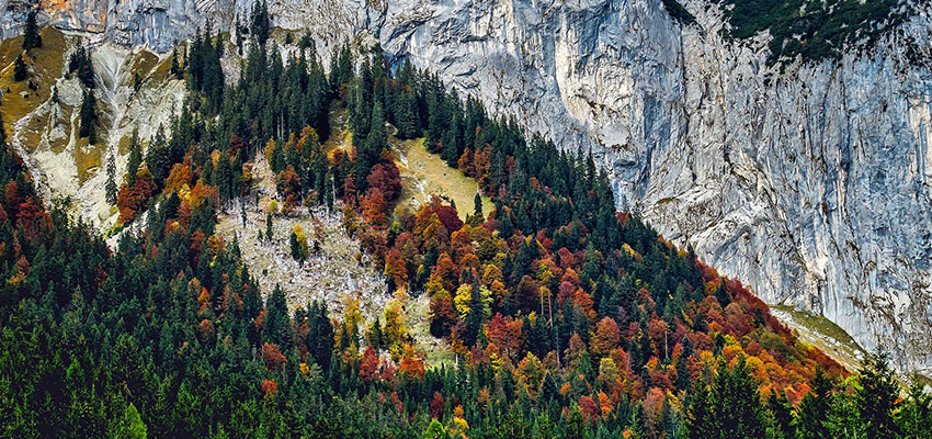 Austria in autumn