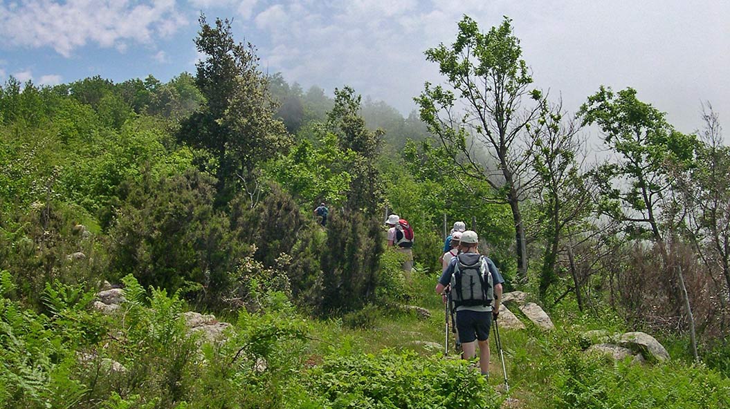 Monte Stella ridge walk - Sherpa Expeditions Cilento walking holiday