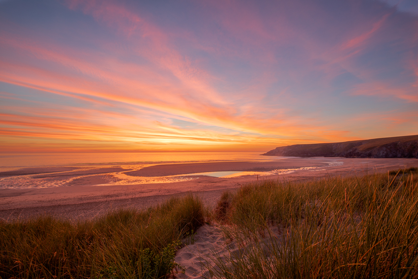 Holywell sunset