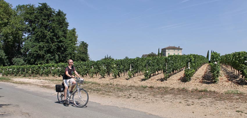 Bordeaux cycle tours with Sherpa Expeditions