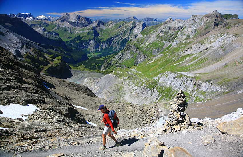 If you're heading somewhere like the Alps, you'll need to get your leg muscles nice and strong