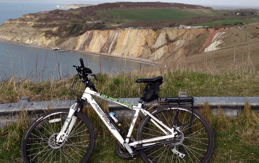 A rental bicycle with full cycling gear - Sherpa Expeditions