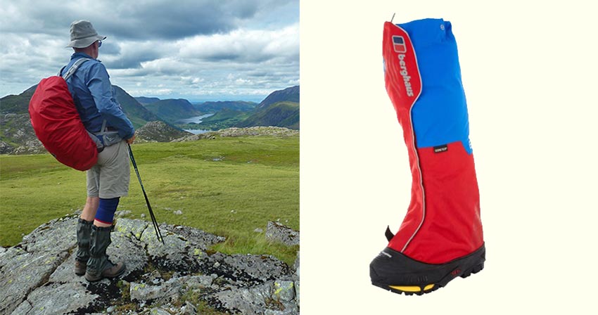hiking gaiters - Sherpa walking holidays