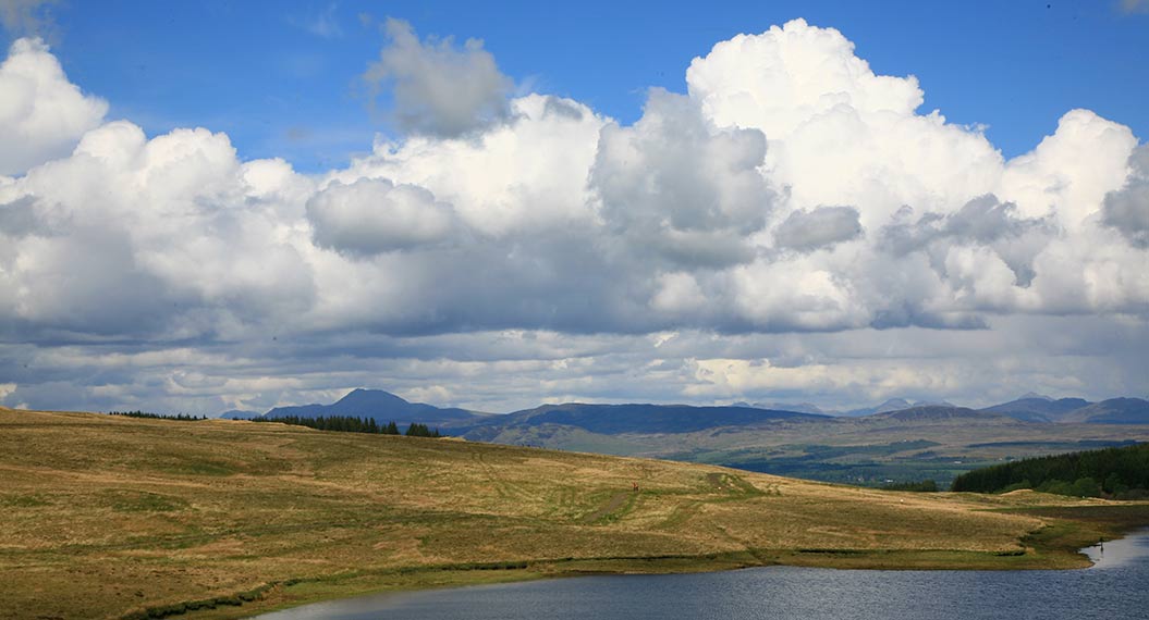 Loch in Scotland on John Muir Way walk - Sherpa Expeditions