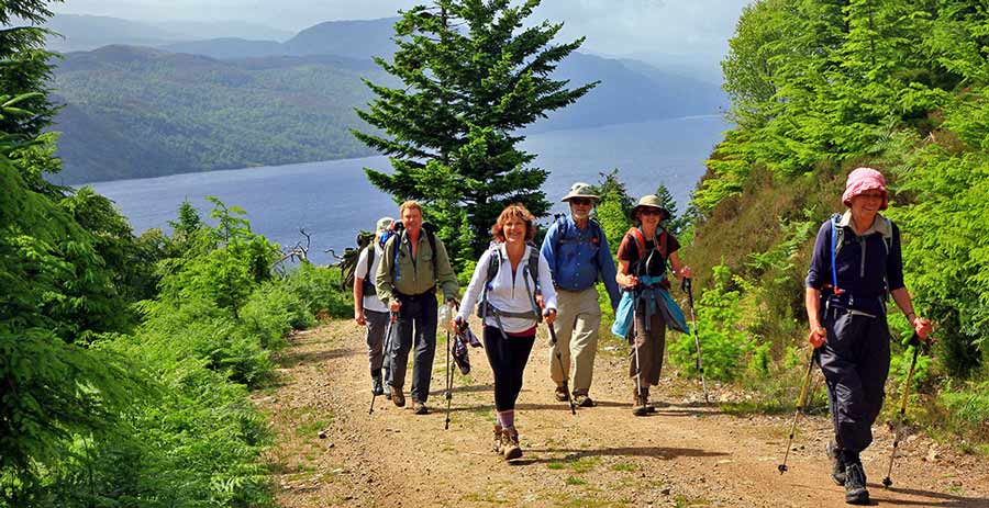 walking the Great Glen Way with Sherpa Expeditions