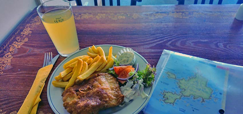 quintessential English: cider fish chips_Sherpa Expeditions