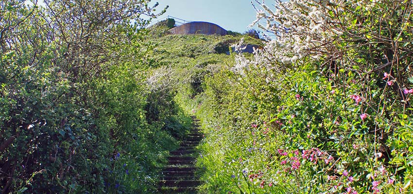 steps leading up - Guernsey _Sherpa Expeditions