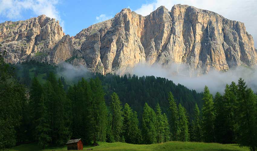 Walking in the Dolomites