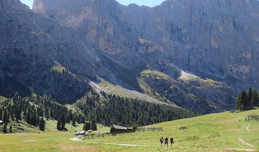 Walking in the Dolomites