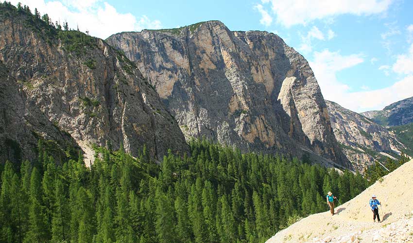 Walking in the Dolomites