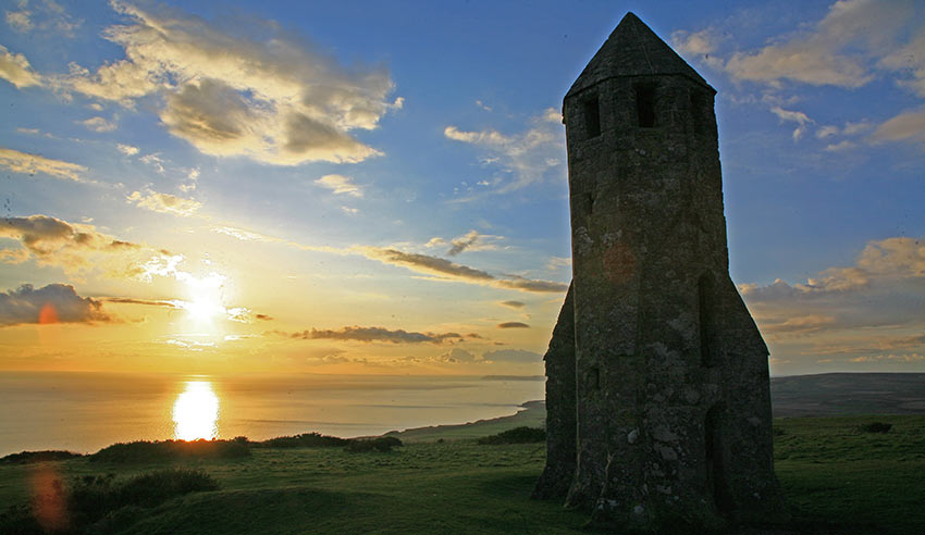 Sunset - Isle of Wight Holidays with Sherpa Expeditions