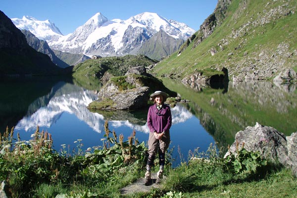 Sara Cockrell on Sherpa Expeditions The Alpine Pass Route