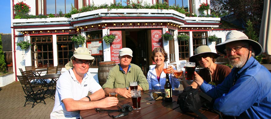 Guided Walking Scotland Pub