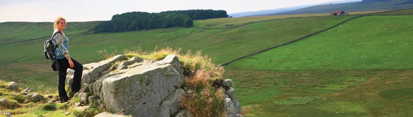 Self-Guided Walking Holidays UK Hadrians Wall.
