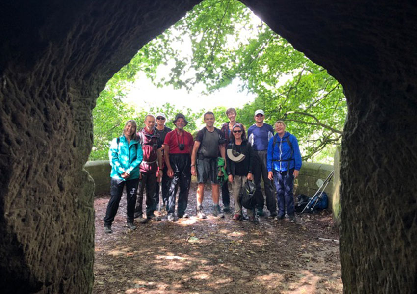 Guided Coast to Coast Walk - the group