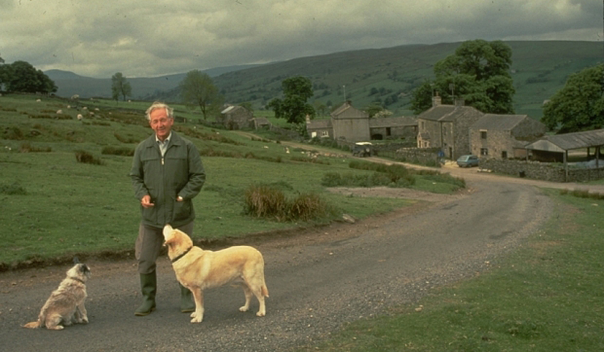 The Late James Herriot (James Alfred Wight) in the Yorkshire Dales