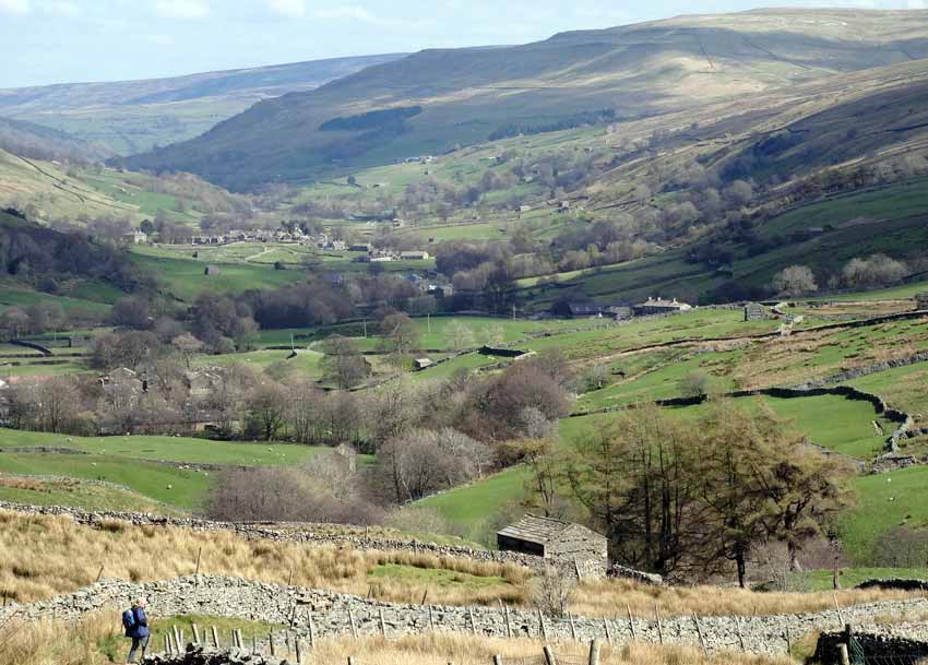 Thwaite in the Yorkshire Dales on the James Herriot Way walk with Sherpa Expeditions
