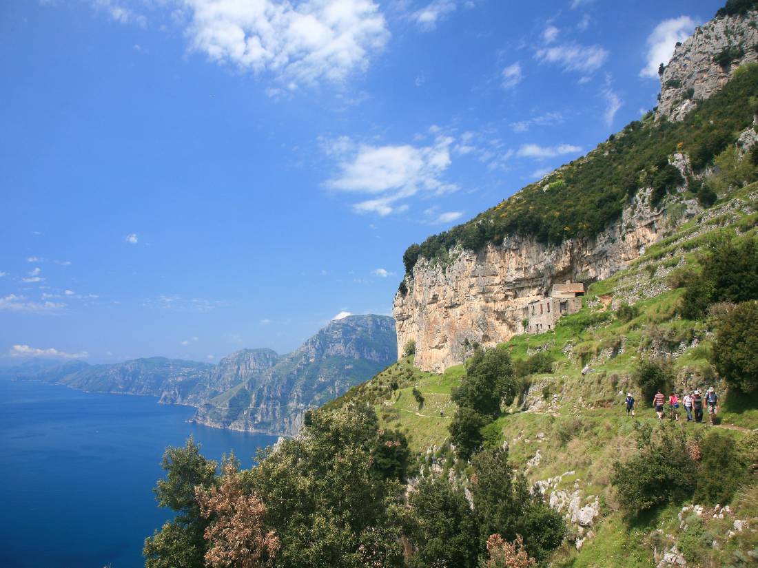 Walking towards Nocelle on the Amalfi coastline |  <i>John Millen</i>